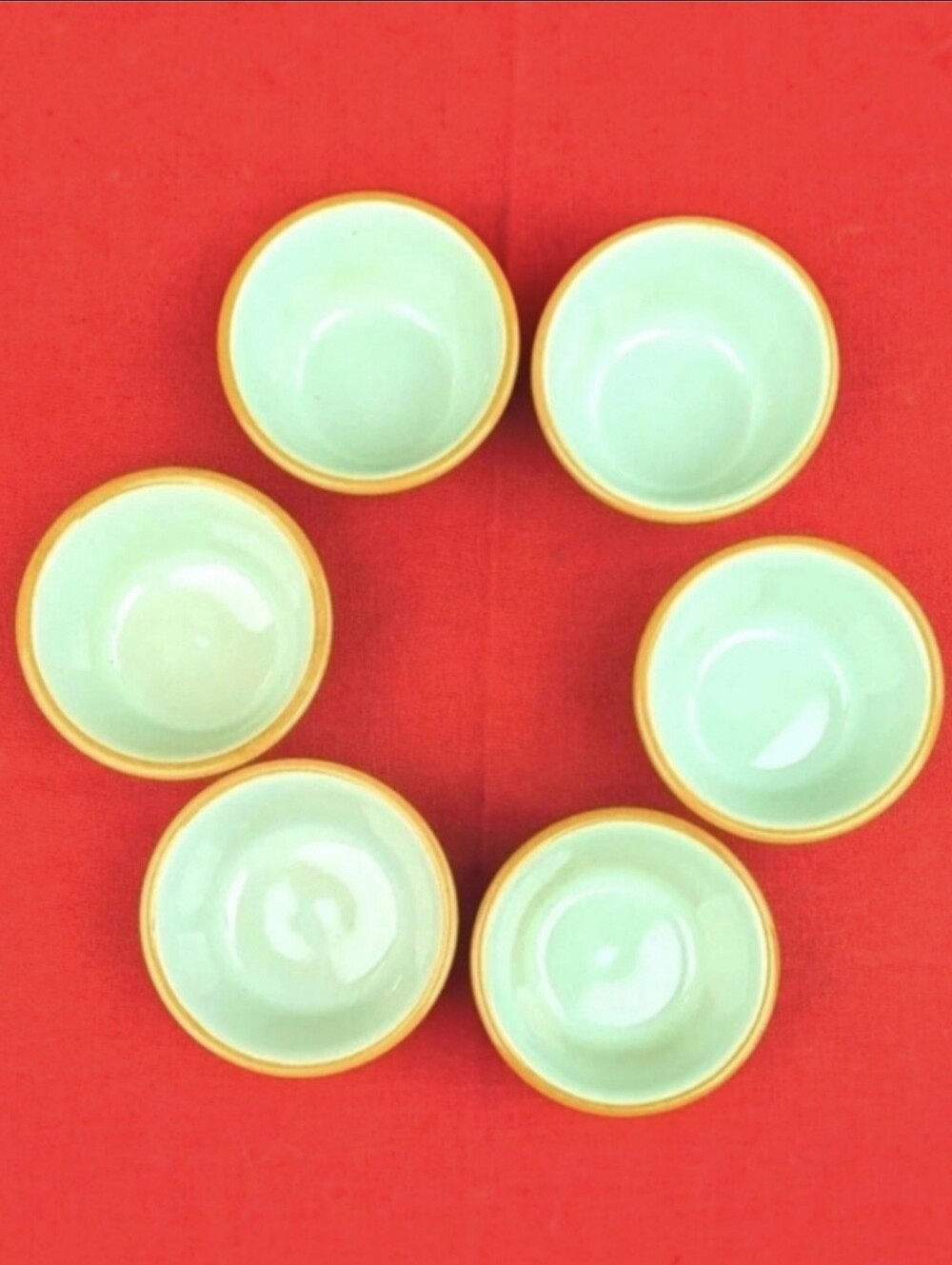 Vintage Chateau Buffet Set of 6 Ramikens For Kitty Rescue!
